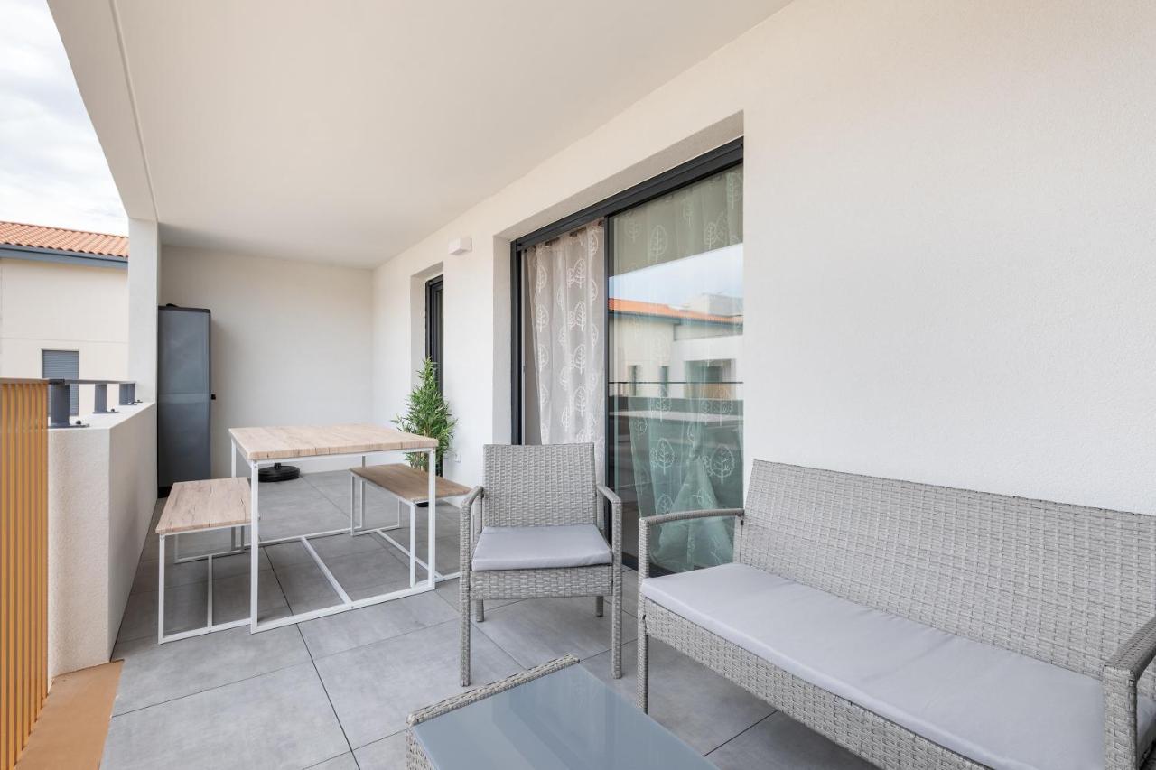 Le Corinthe - Appt Classe 3 Etoiles Et Climatise Marseillan  Bagian luar foto